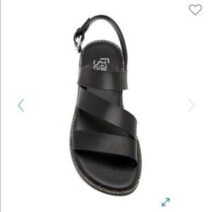 Franco Sarto Kelso Leather Strappy Sandal